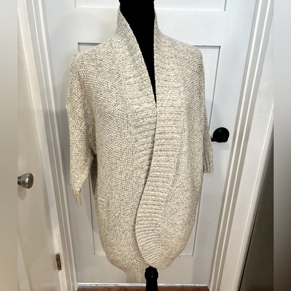 Land’s End knit open cardigan, Size PL (14-16) - Picture 2 of 4